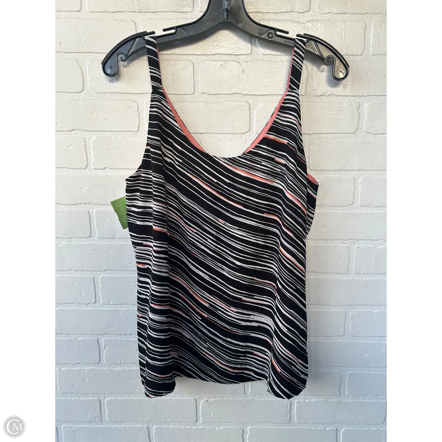 Top Sleeveless By White House Black Market In Black & Pink, Size: M
