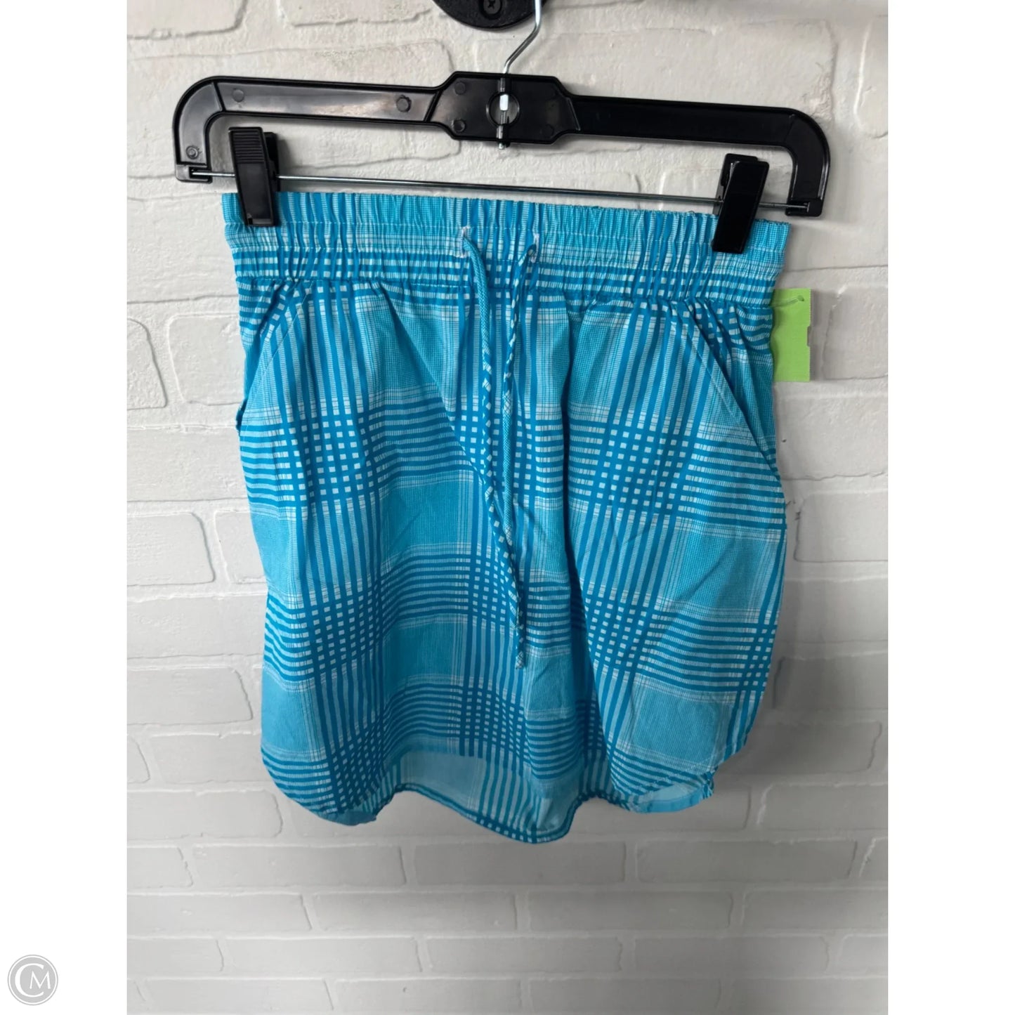 Skirt Mini & Short By Clothes Mentor In Blue & White, Size: 0