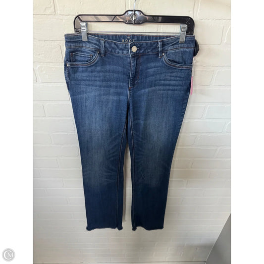 Jeans Boot Cut By White House Black Market In Blue Denim, Size: 6