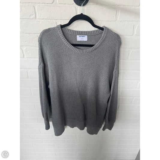 Sweater By Old Navy In Grey, Size: L