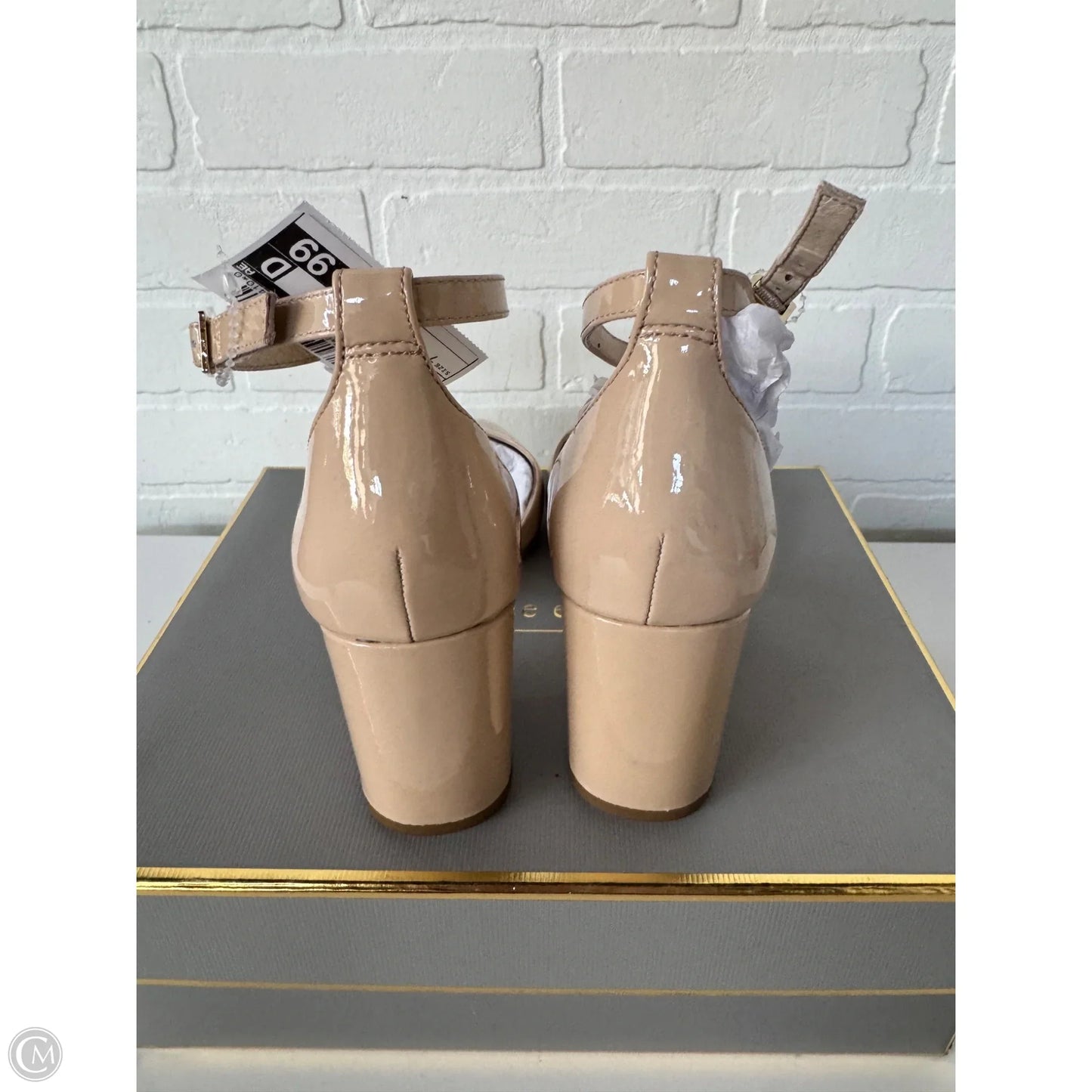 Shoes Heels Block By Louise Et Cie In Tan, Size: 7