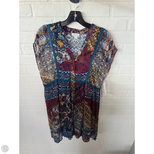 Dress Set 2pc By Sundance In Blue & Red, Size: S