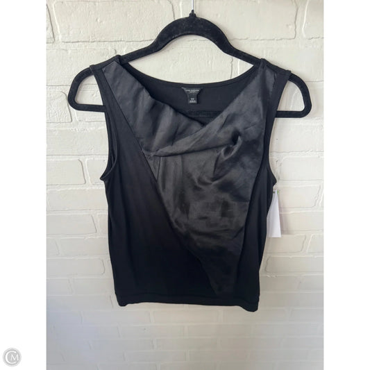 Top Sleeveless By Ann Taylor In Black, Size: Xs