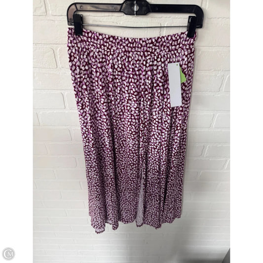 Skirt Maxi By Draper James In Purple & White, Size: 8