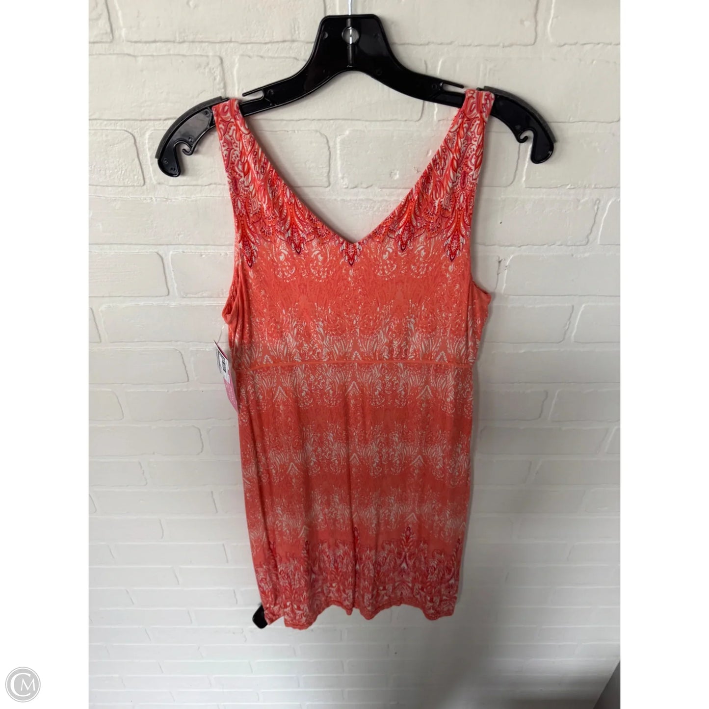 Athletic Dress By Athleta In Orange & Pink, Size: S