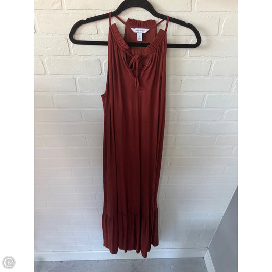 Dress Casual Maxi By Nine West In Brown, Size: M