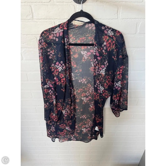 Kimono By Altard State In Blue & Pink, Size: S