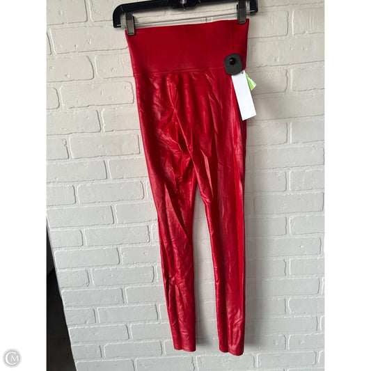 Athletic Leggings By Cma In Red, Size: 0