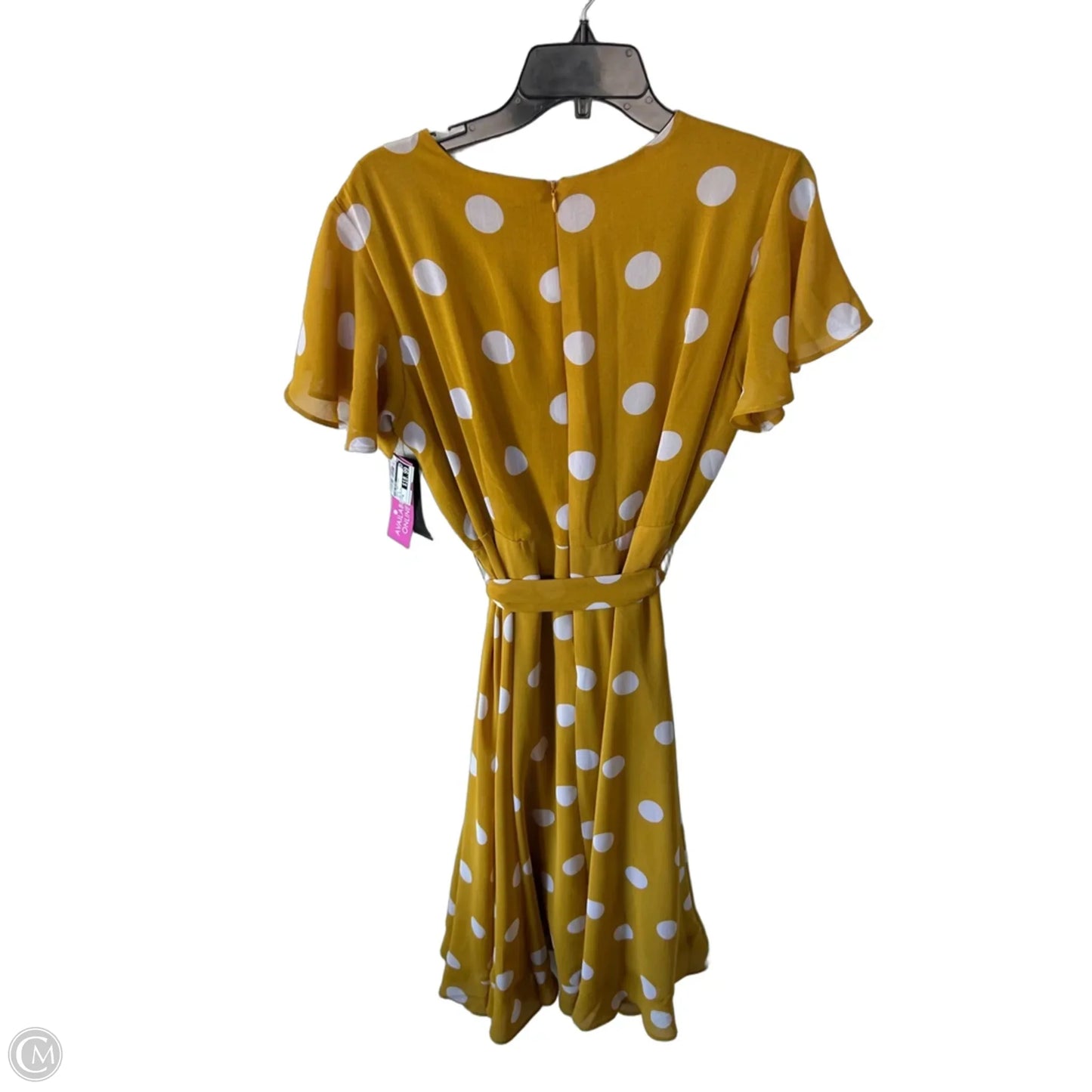 Dress Party Midi By Lane Bryant In Yellow, Size: Xl