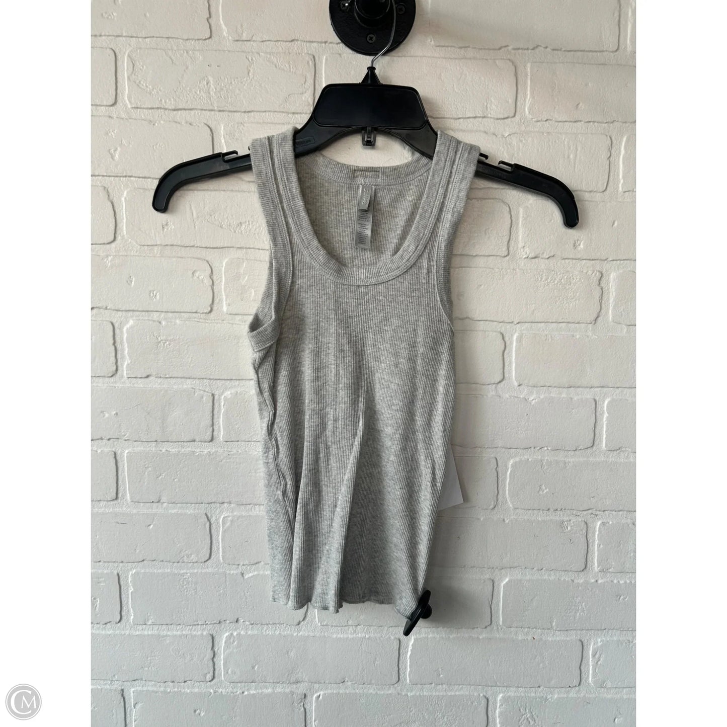 Top Sleeveless Basic By Skims In Grey, Size: Xxs
