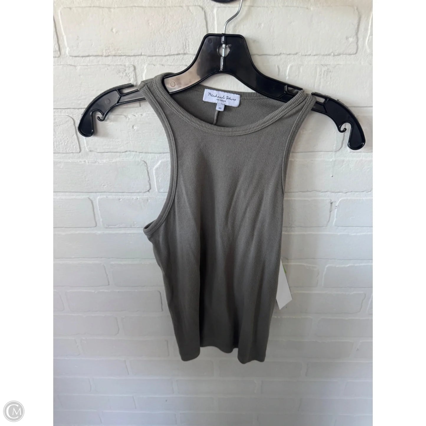 Top Sleeveless Basic By Michael Stars In Grey, Size: Xs