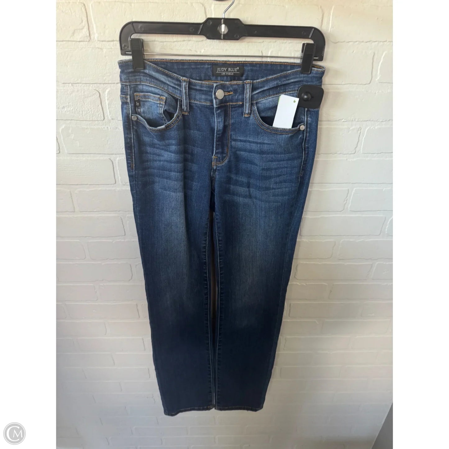 Jeans Straight By Judy Blue In Blue Denim, Size: 2