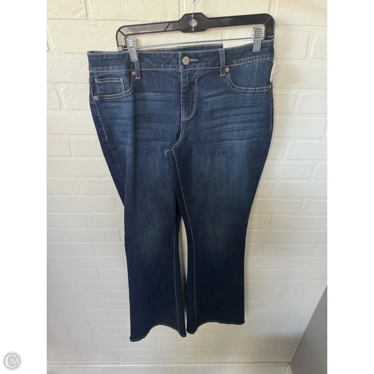 Jeans Boot Cut By Maurices In Blue Denim, Size: 12l