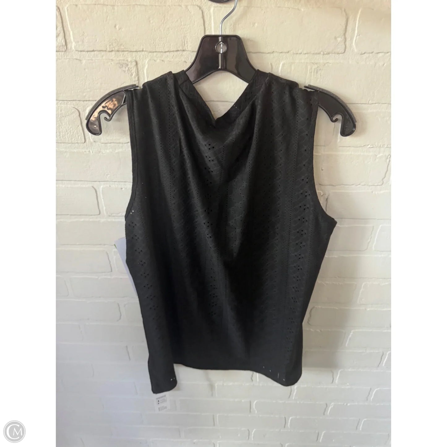 Top Sleeveless By Cupshe In Black, Size: L