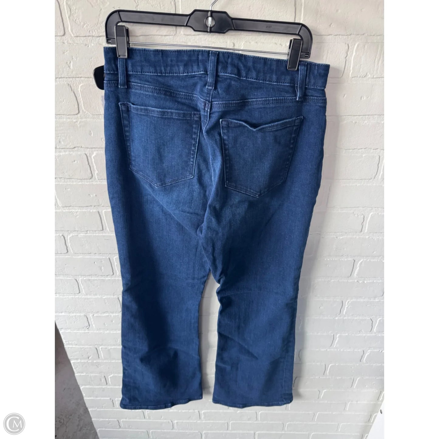 Jeans Flared By Loft In Blue Denim, Size: 12p