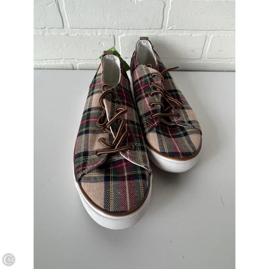 Shoes Sneakers By Cme In Brown & Green, Size: 9