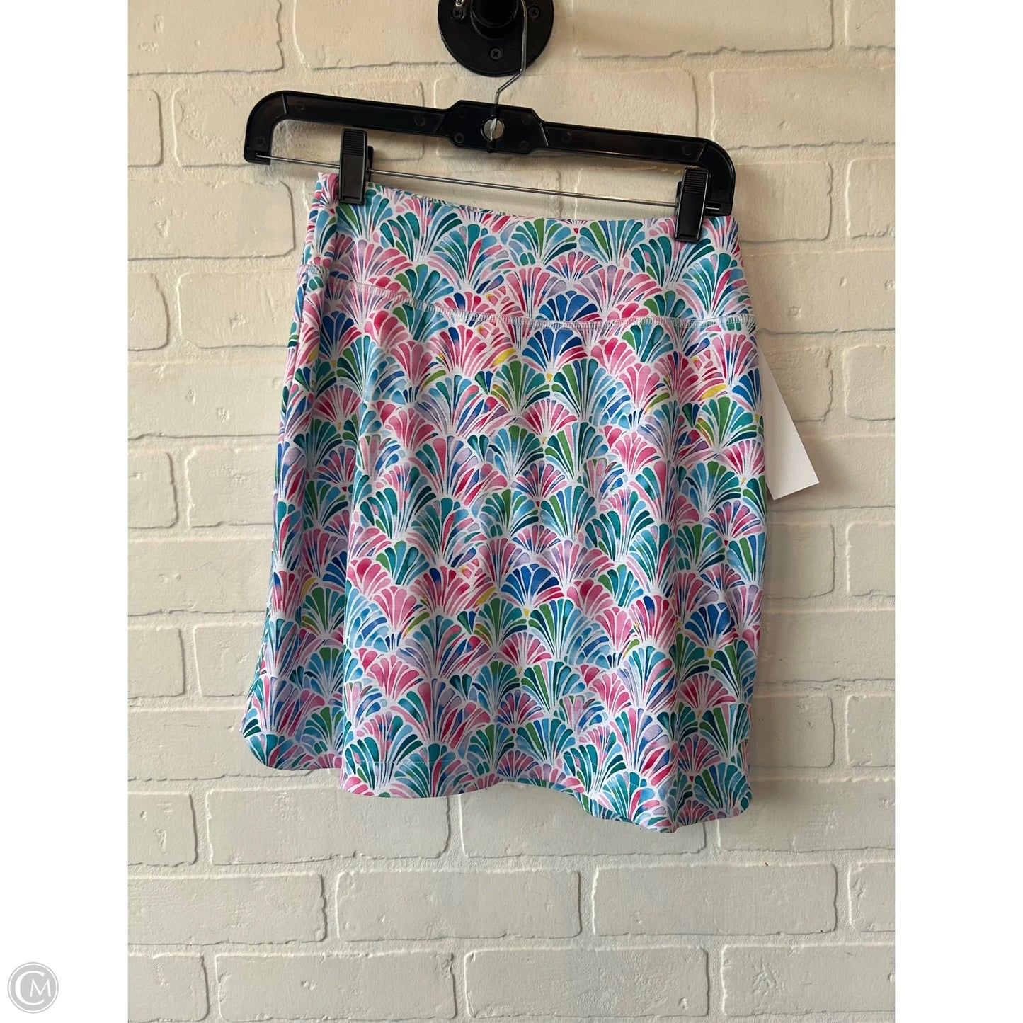 Athletic Skort By Gottex In Blue & Pink, Size: 0