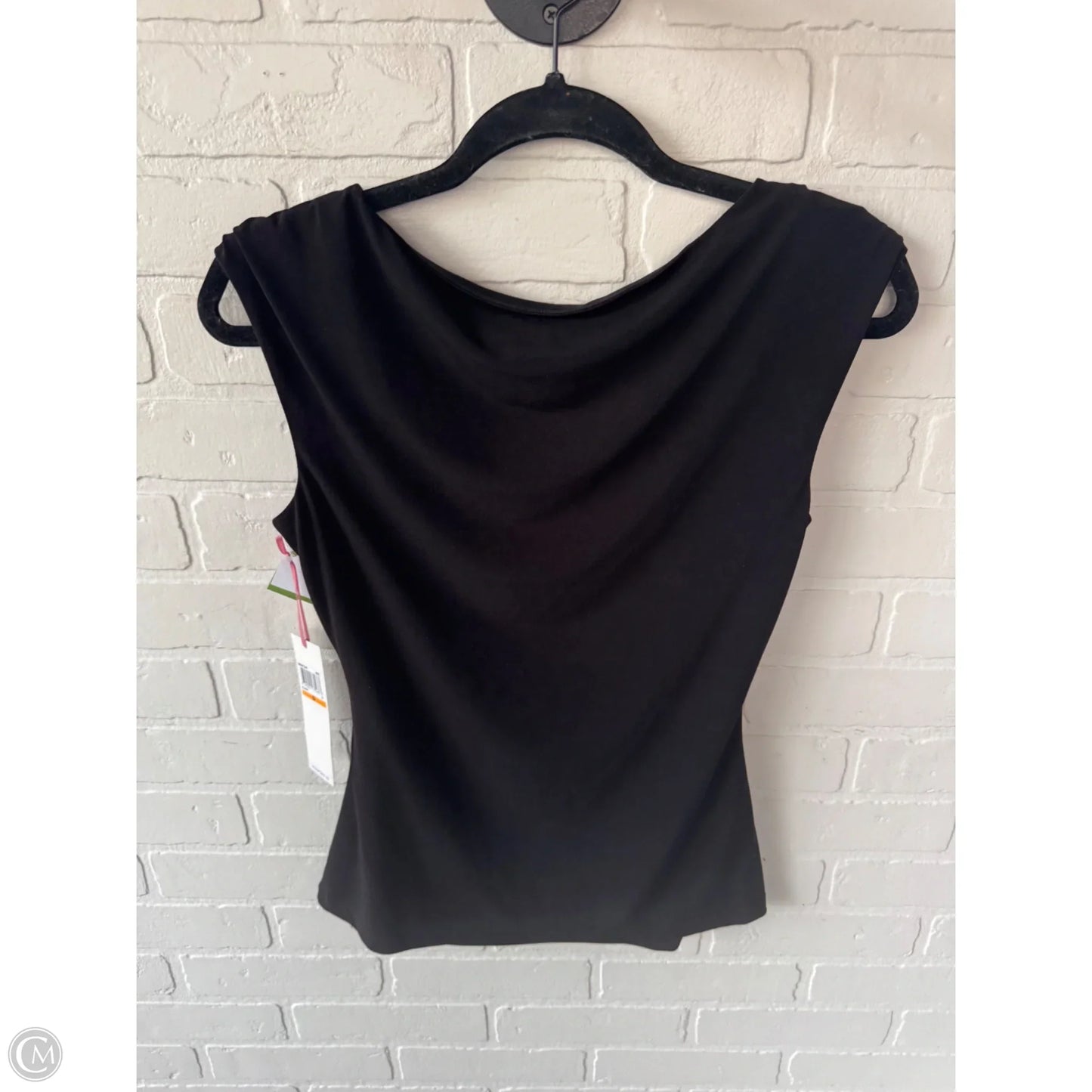Top Sleeveless By Clothes Mentor In Black, Size: S
