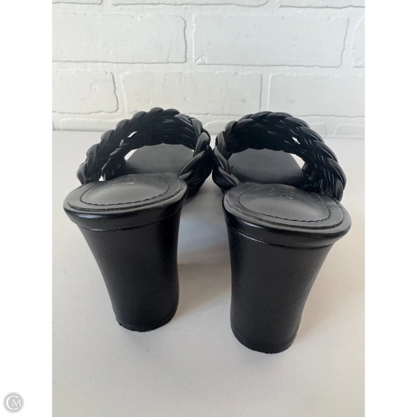 Sandals Heels Block By Anne Klein In Black, Size: 7