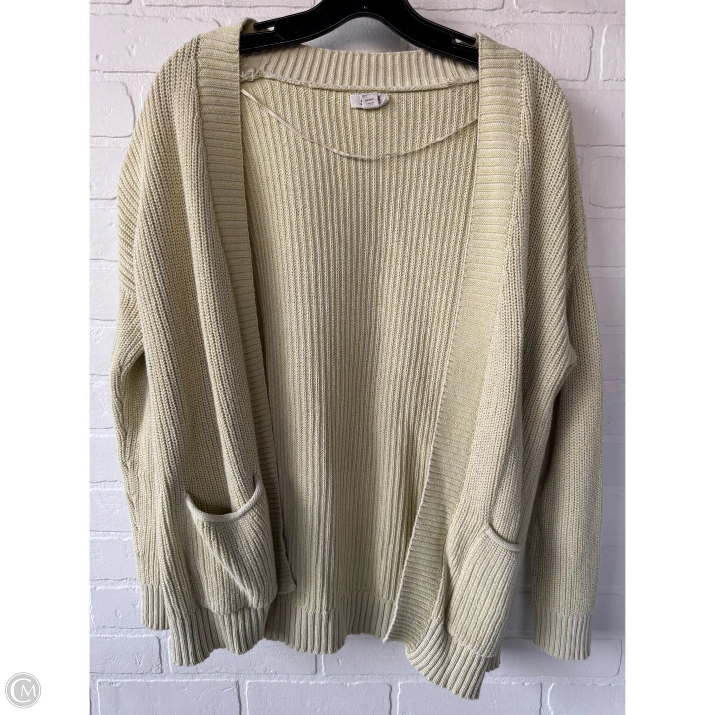 Sweater Cardigan By Ana In Green, Size: S