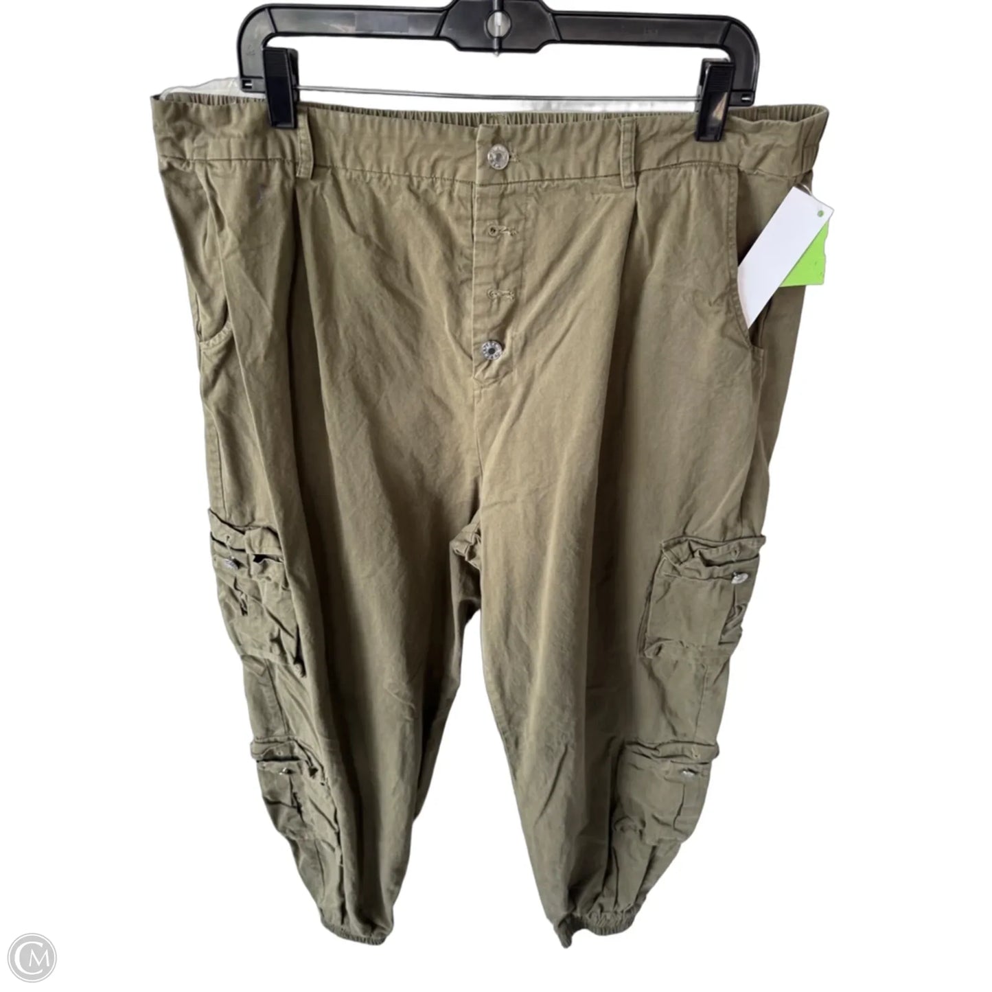 Pants Joggers By Clothes Mentor In Green, Size: 18