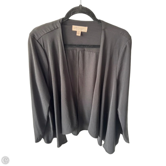 Blazer By Philosophy In Black, Size: 1x