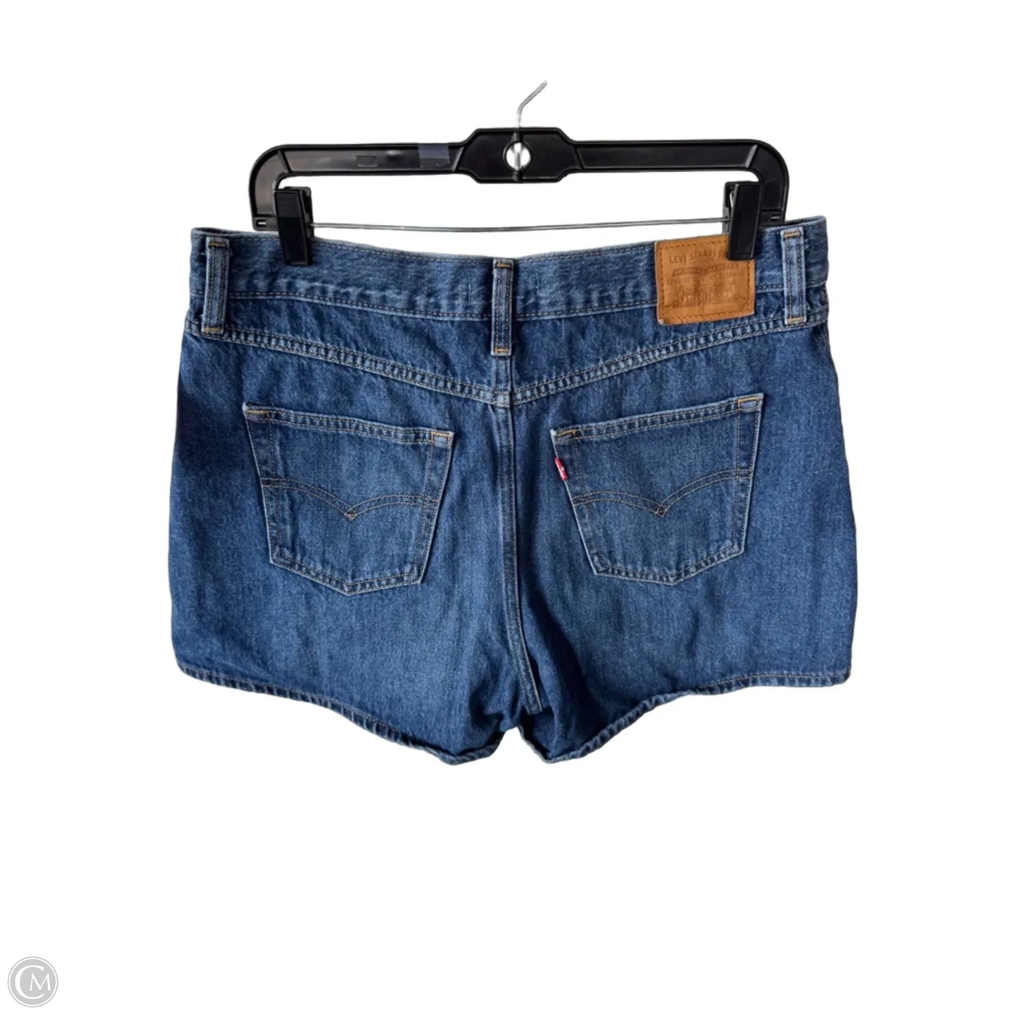 Shorts By Levis In Blue Denim, Size: 14