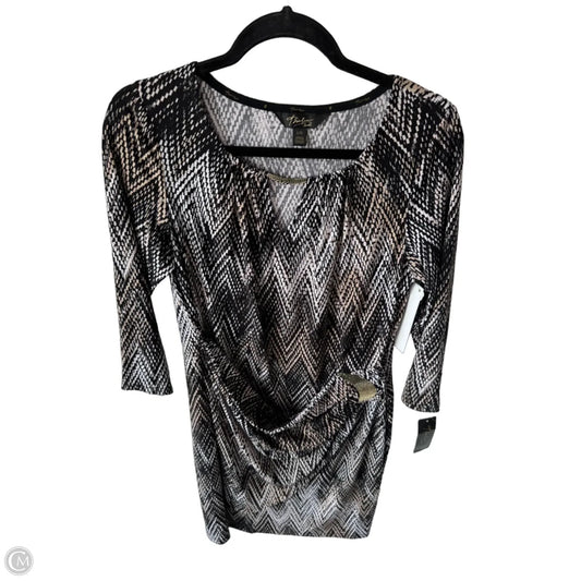 Dress Party Short By Thalia Sodi In Black & Tan, Size: L