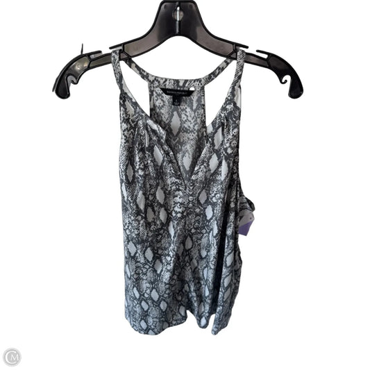 Top Sleeveless By Banana Republic In Grey, Size: L