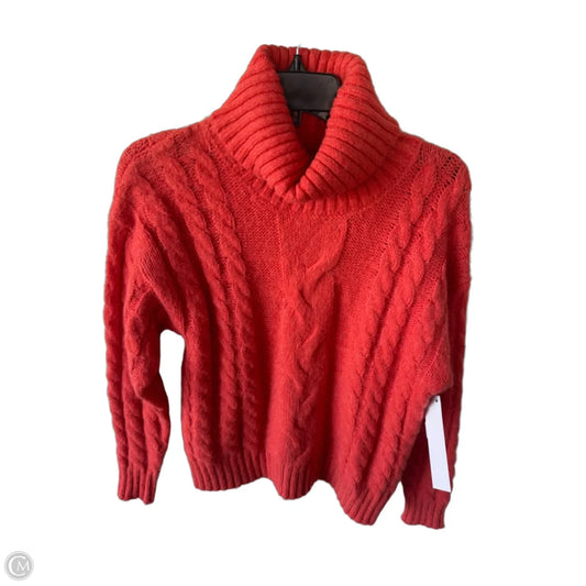Sweater By Heartloom In Orange, Size: M