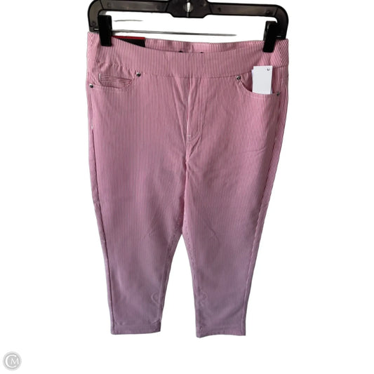 Pants Other By Mario Serrani In Pink & White, Size: 8