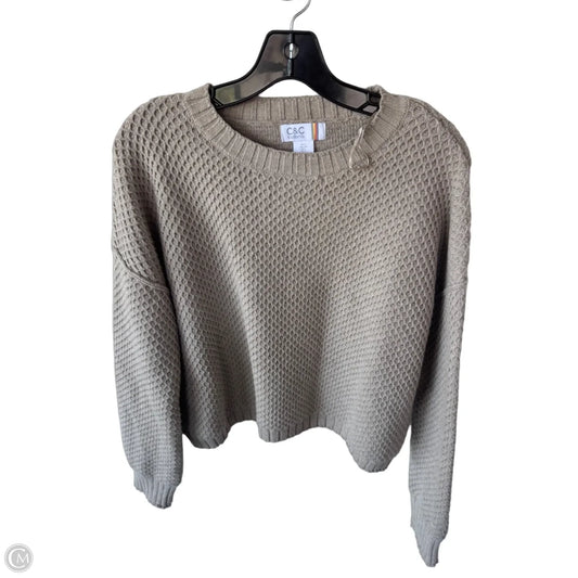 Sweater By C And C In Tan, Size: L