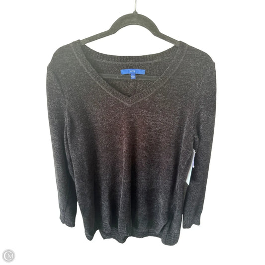 Sweater By Apt 9 In Black, Size: L