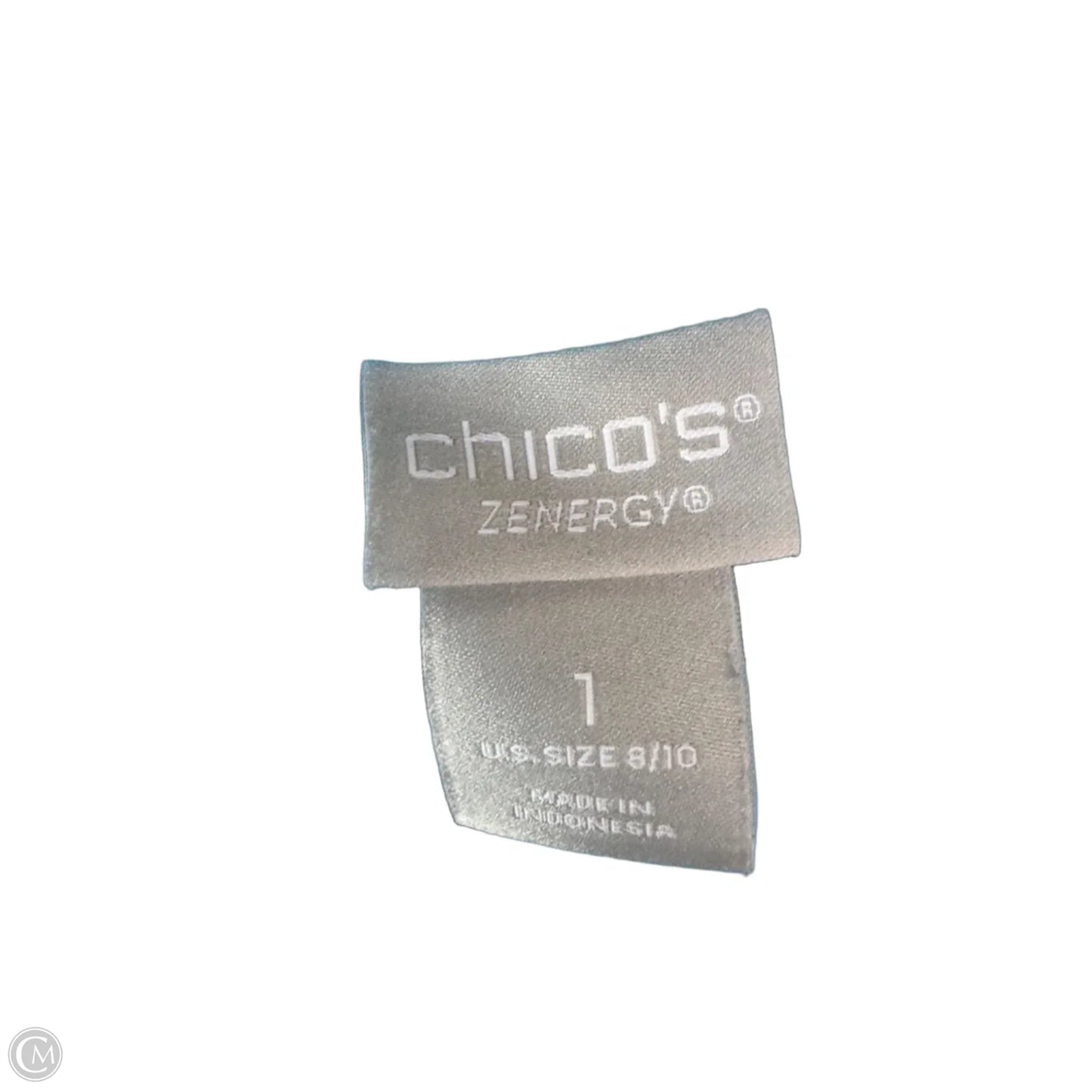 Top Short Sleeve Basic By Chicos In Blue, Size: M