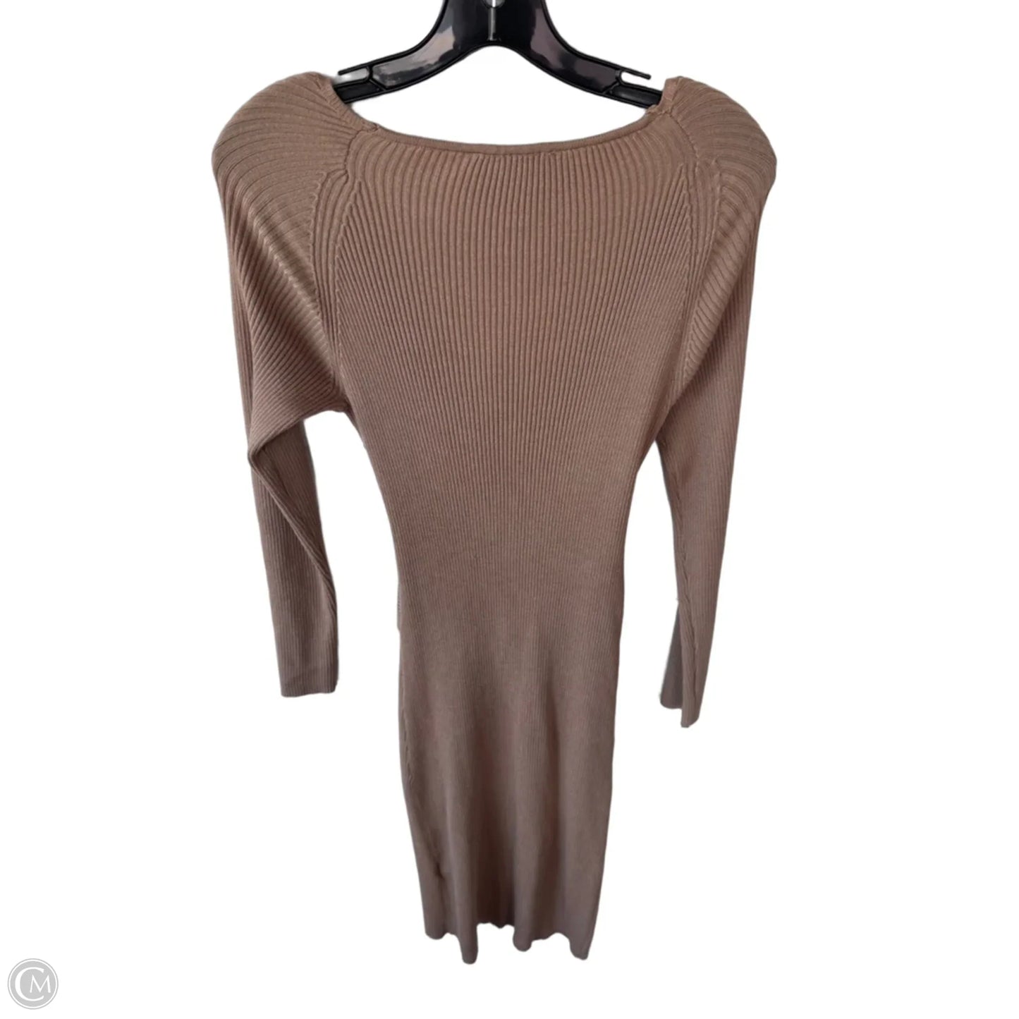 Dress Sweater By And Now This In Tan, Size: M