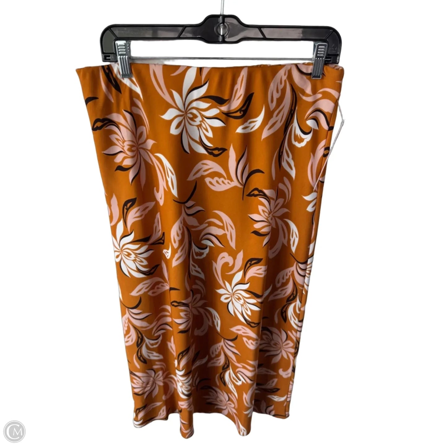 Skirt Maxi By Liz Claiborne In Orange, Size: 8
