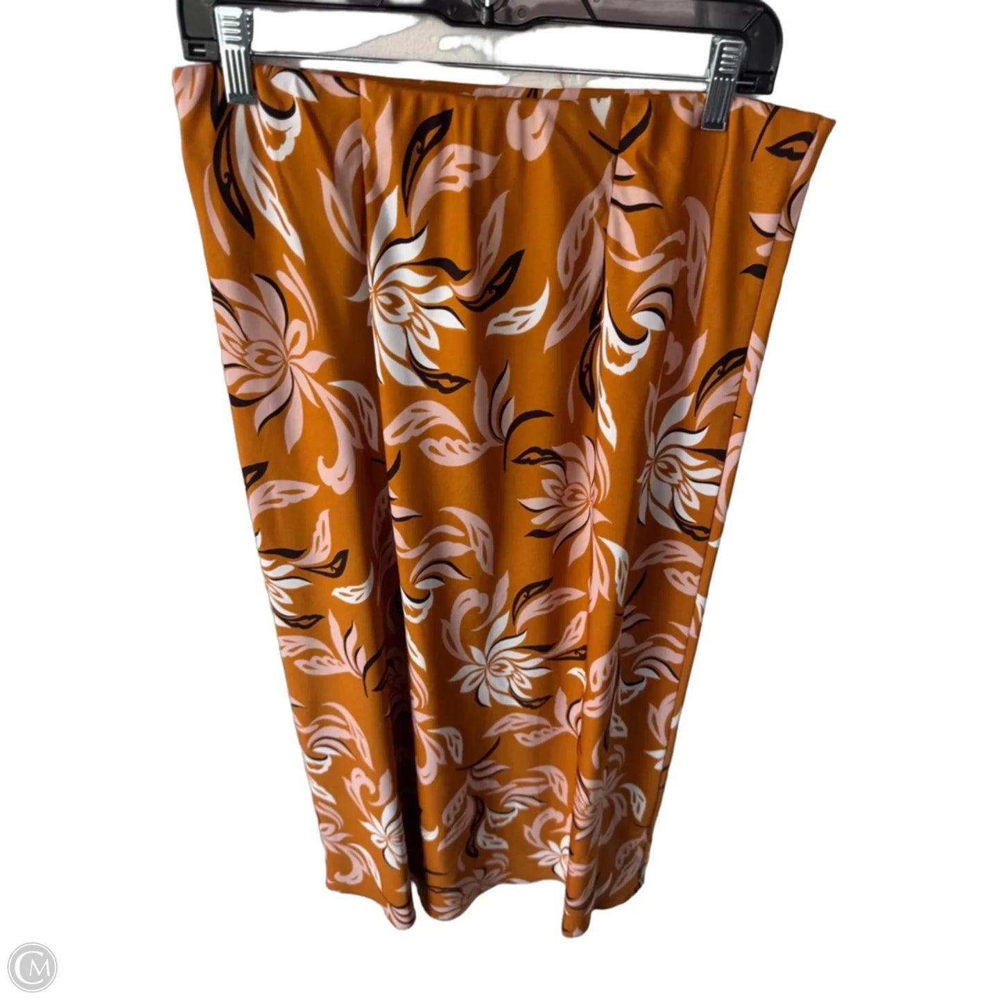 Skirt Maxi By Liz Claiborne In Orange, Size: 8