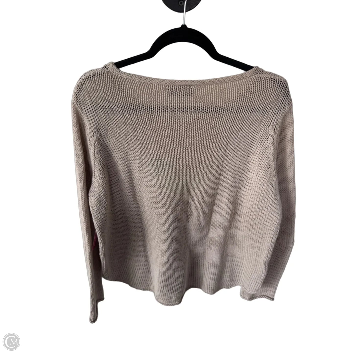 Sweater By Wooden Ships In Tan, Size: Xs