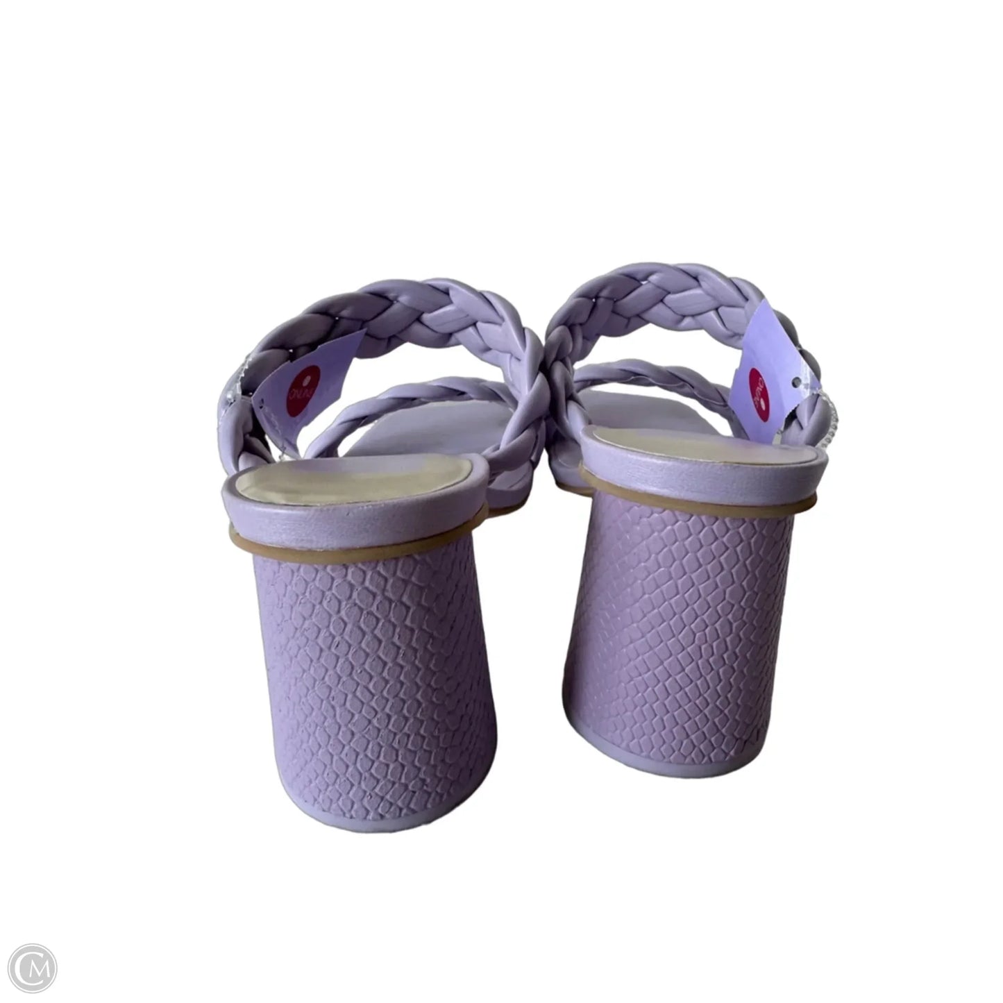 Sandals Heels Block By Dolce Vita In Purple, Size: 9.5