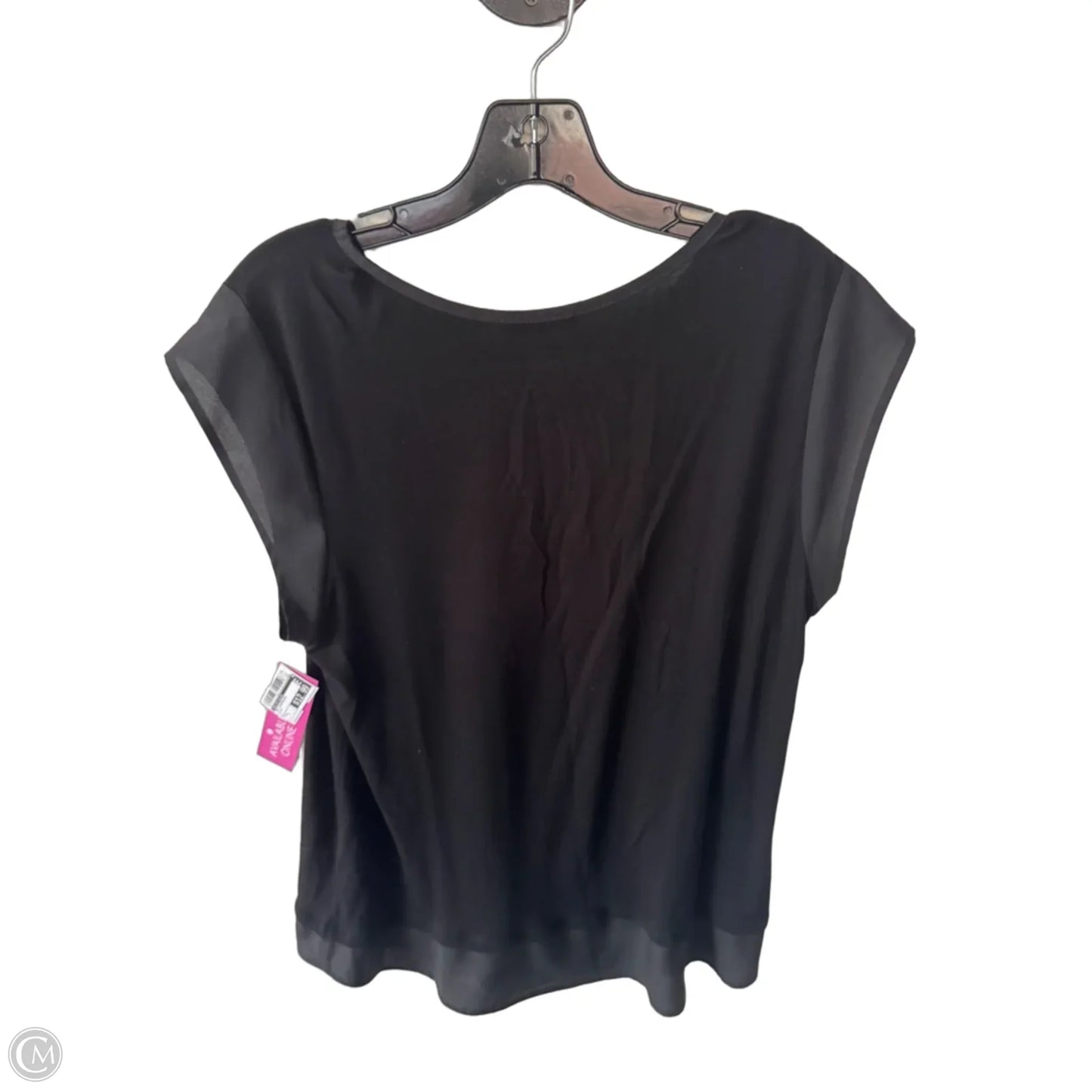 Top Sleeveless By Calvin Klein In Black, Size: L