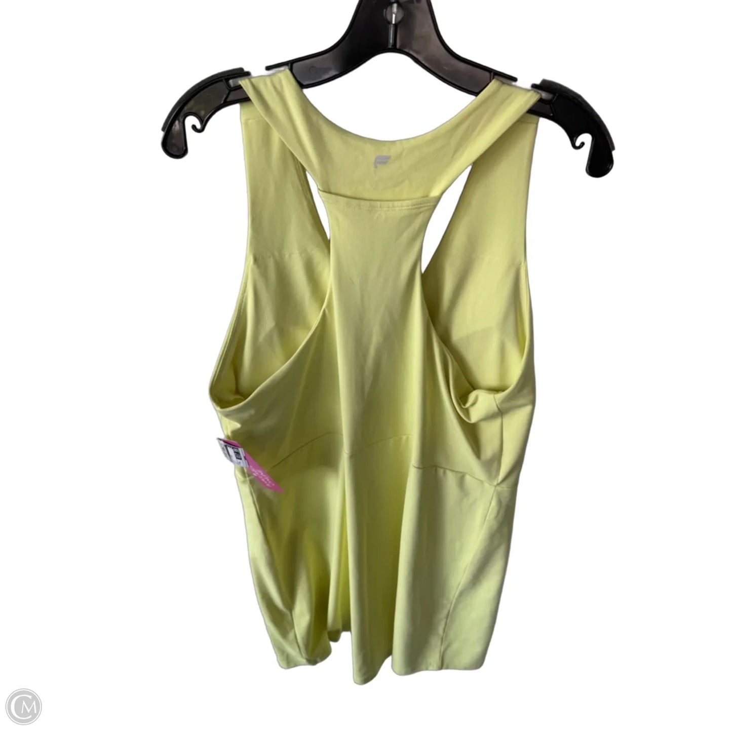 Athletic Dress By Fabletics In Yellow, Size: Xxl