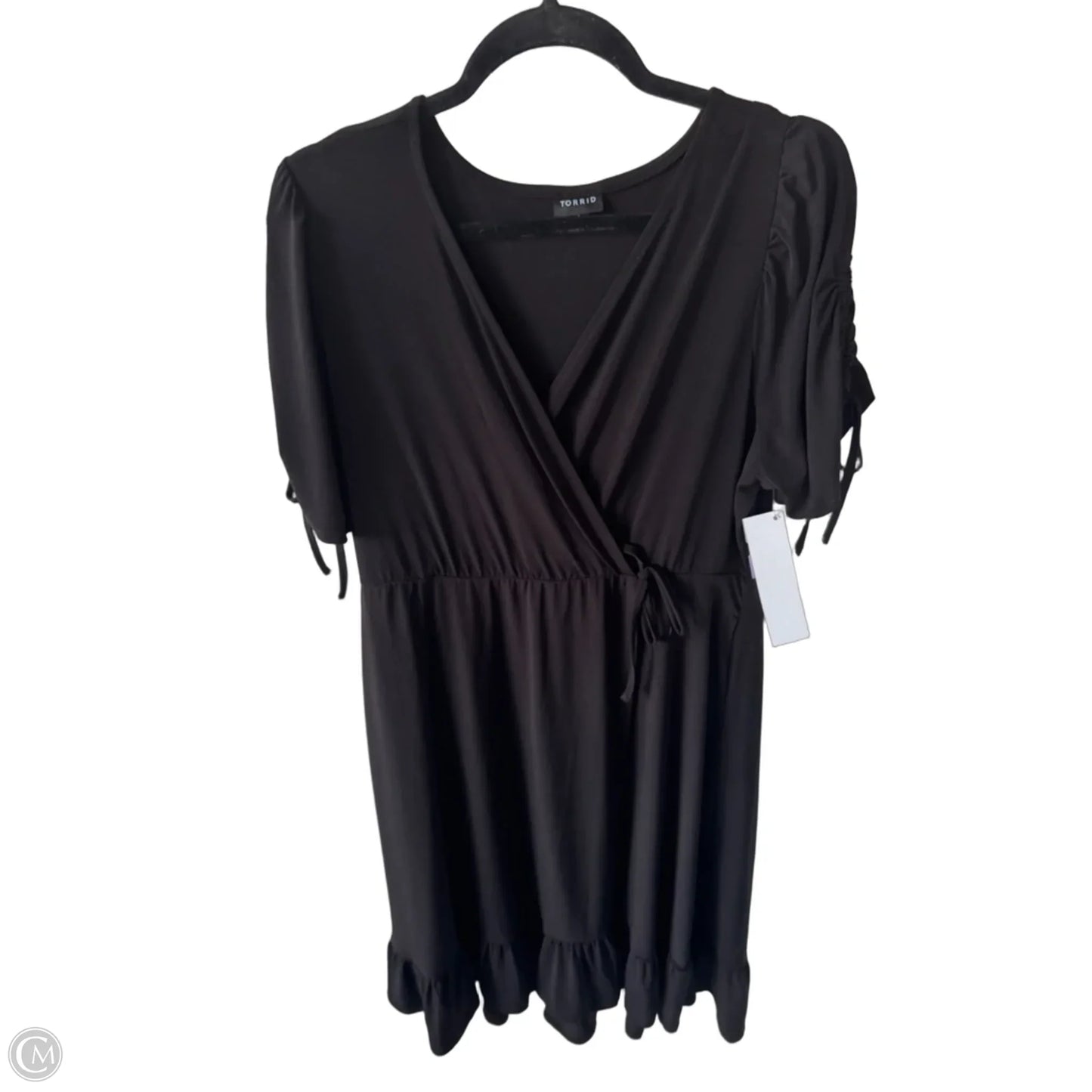 Dress Casual Midi By Torrid In Black, Size: 1x