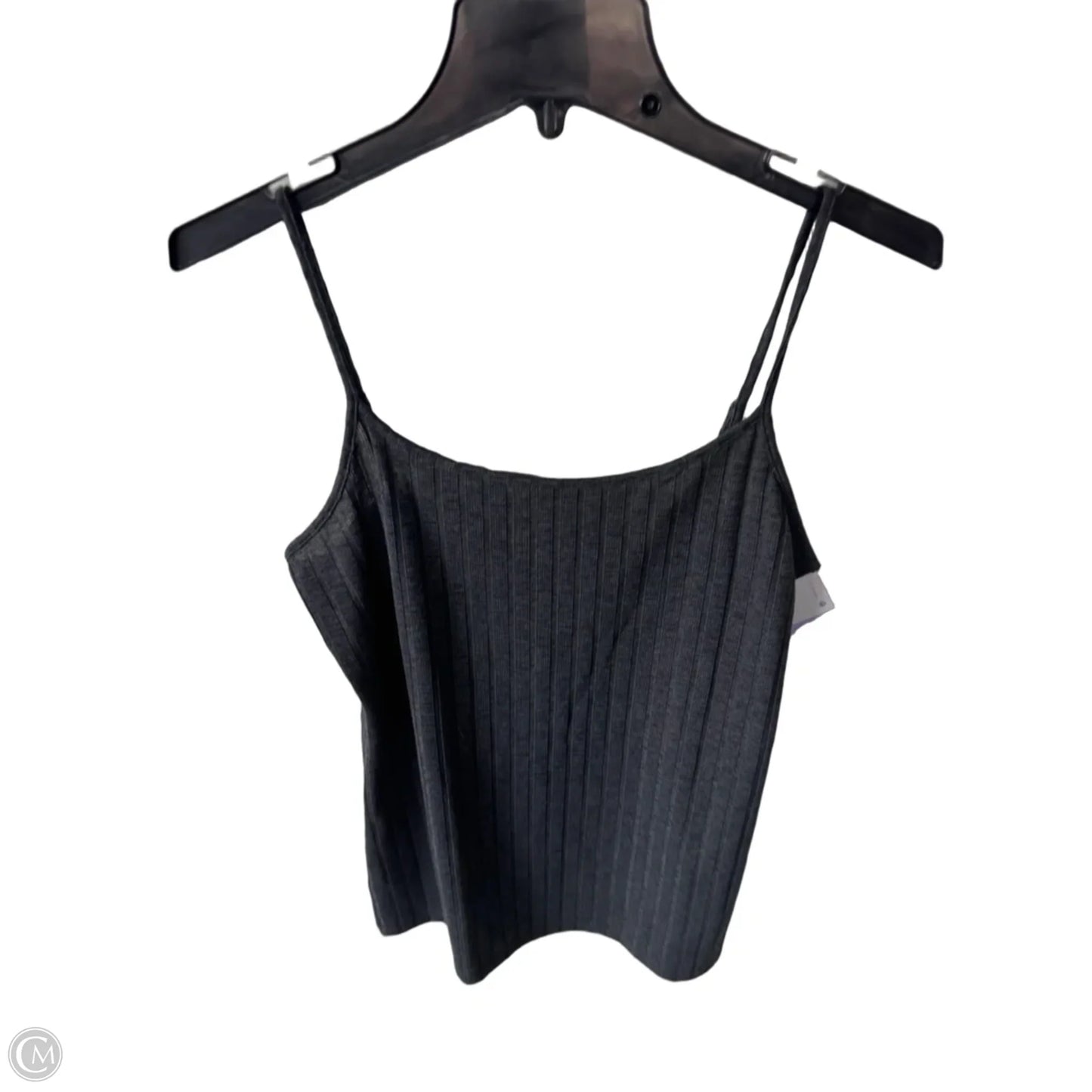 Top Sleeveless Basic By Loft In Grey, Size: L