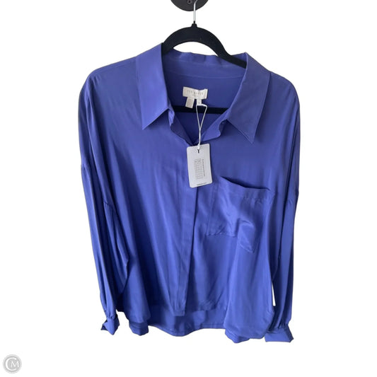 Top Long Sleeve By Ted Baker In Purple, Size: L