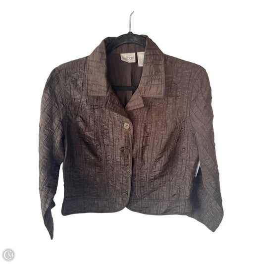 Blazer By Chicos In Brown, Size: M