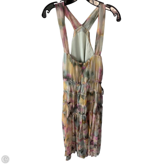 Dress Party Long By Parker In Green & Yellow, Size: Xl