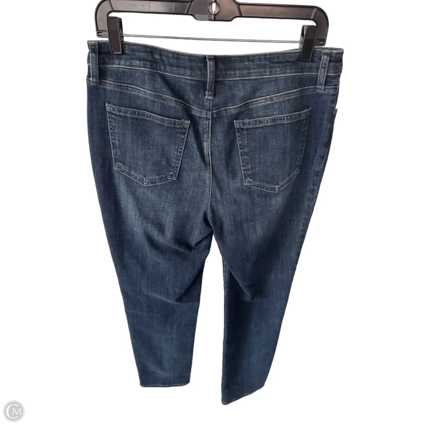 Jeans Straight By Chicos In Blue Denim, Size: 6