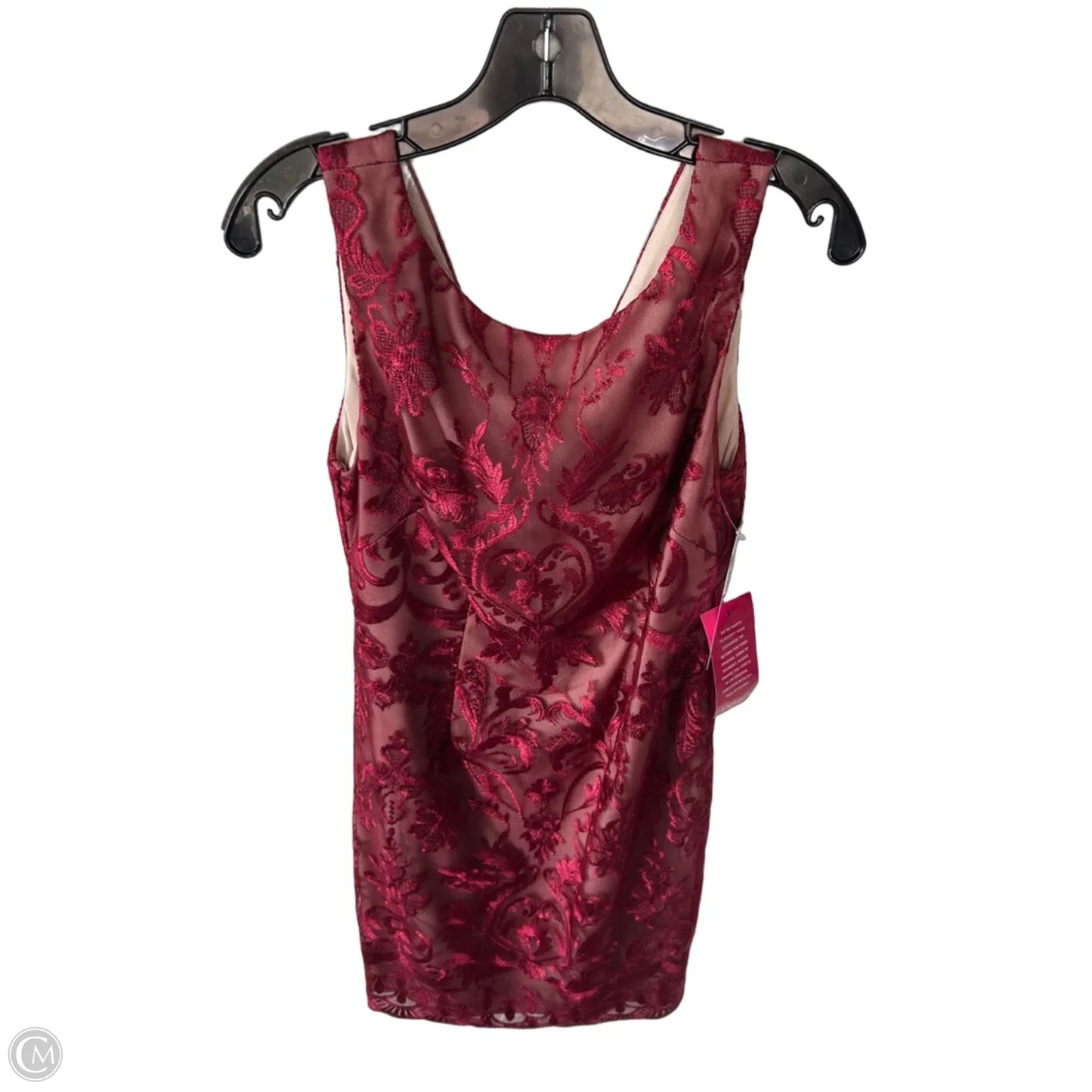 Dress Party Short By Calvin Klein In Red, Size: M