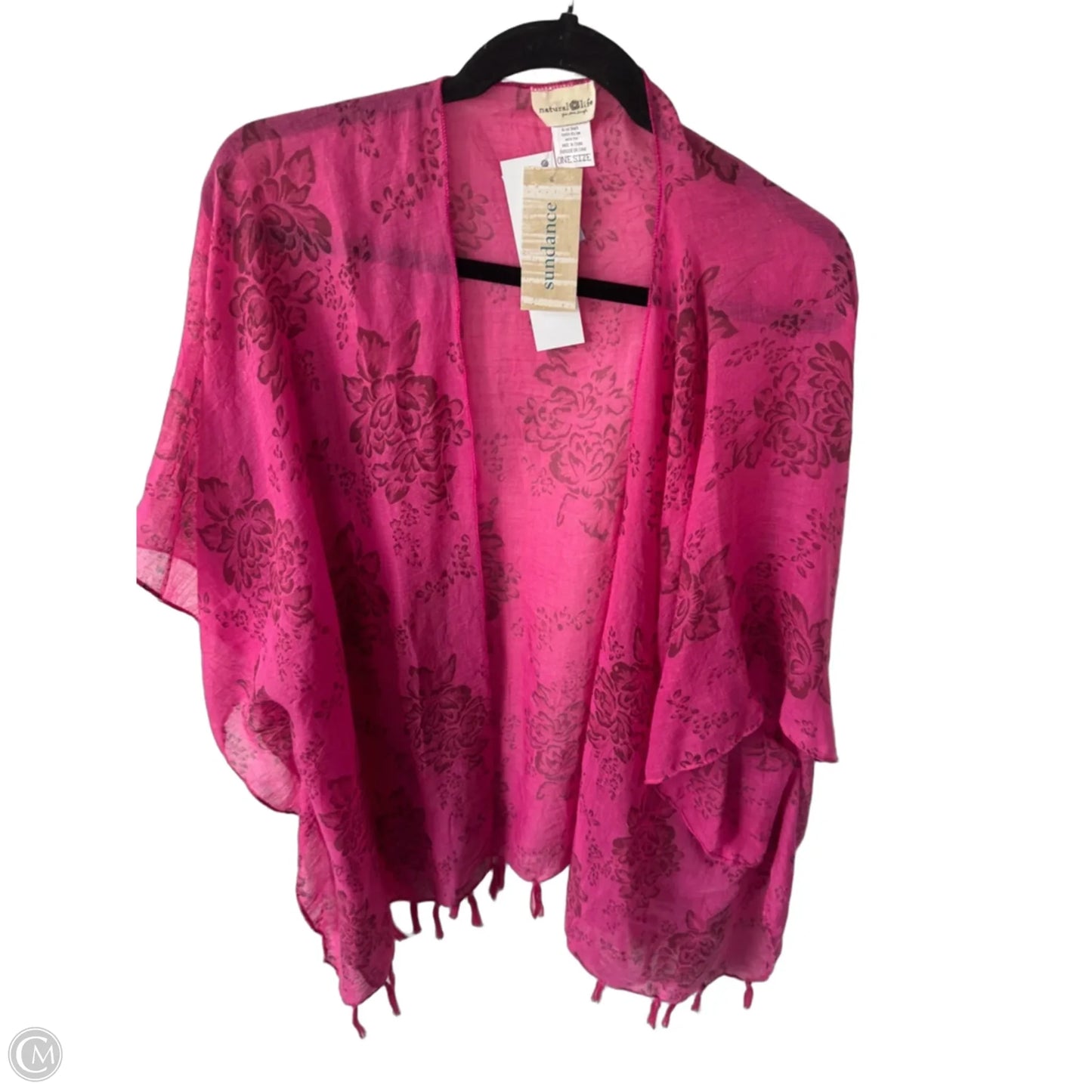Kimono By Natural Life In Pink, Size: Osfm