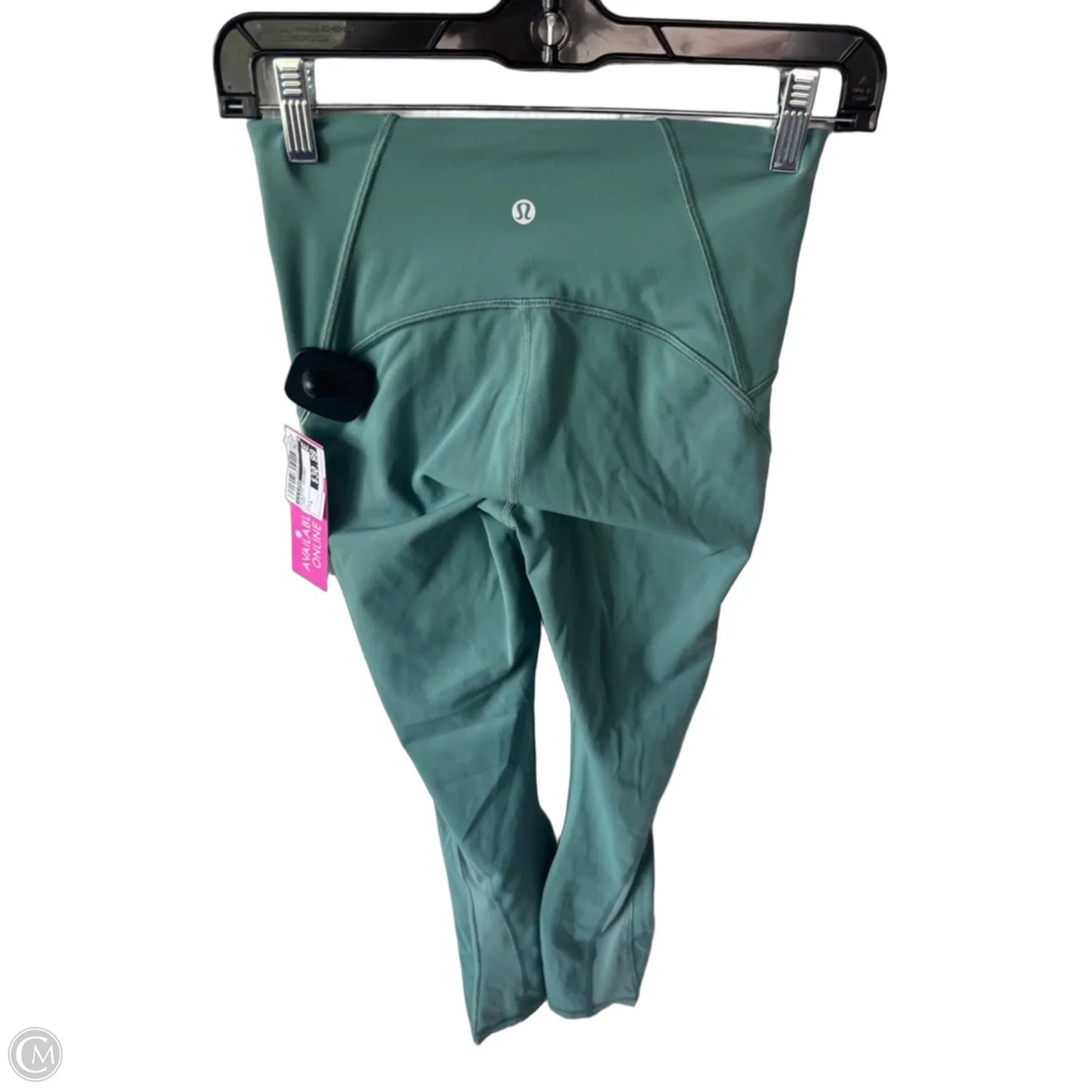 Athletic Leggings By Lululemon In Green, Size: 4